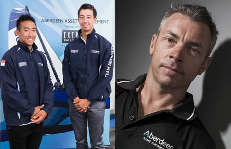 “I&#39;m really looking forward to joining Team Aberdeen Singapore,&quot; said Greenhalgh. &quot;The races are a great opportunity to showcase sailing to the Singapore ... - JustinWong_ScottGlenSydney_470