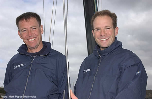 Paul Larsen (left) and Conrad Humphreys