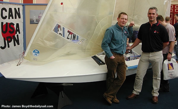 Dave Winder (left) with World Champ, James Meldrum