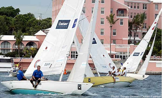 Racing in Bermuda last year