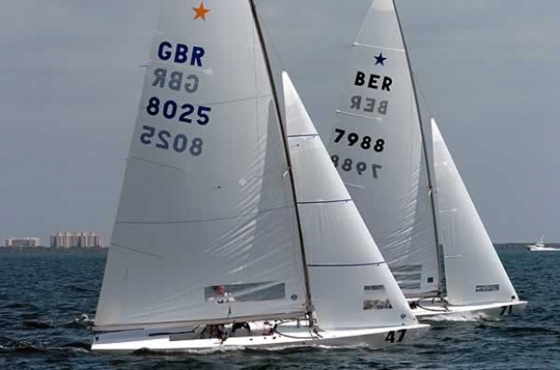 Percy and Mitchell up against Bermuda's Peter Bromby and Lee White