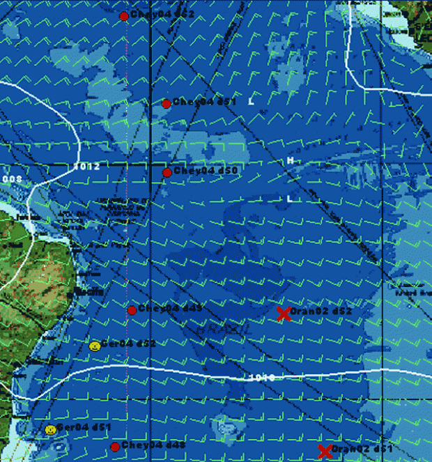 Weather for 2300GMT
