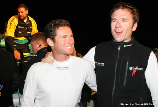 Seb Josse with Mike Sanderson