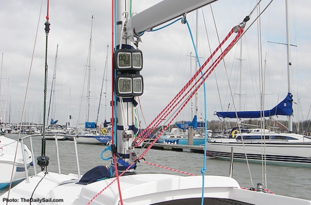 A Look At A Top Spec J 80 Installation Of The Tactical Racing Instruments The Daily Sail