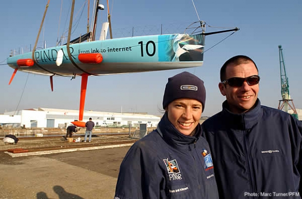 Emma Richards and Mike Sanderson