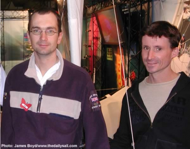 Adam May (left) with Linton Jenkins