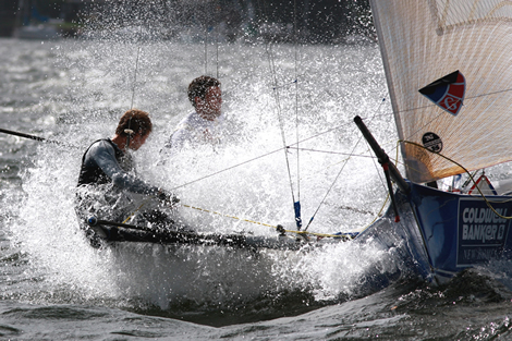18ft skiff action