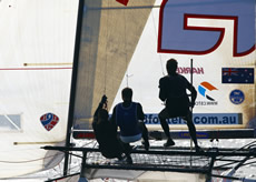More action at the JJ Giltinan Trophy. Photo © Christophe Launay www.sealaunay.com