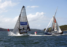More action at the JJ Giltinan Trophy. Photo © Christophe Launay www.sealaunay.com