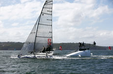 More action at the JJ Giltinan Trophy. Photo © Christophe Launay www.sealaunay.com