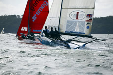 More action at the JJ Giltinan Trophy. Photo © Christophe Launay www.sealaunay.com