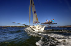 More action at the JJ Giltinan Trophy. Photo © Christophe Launay www.sealaunay.com