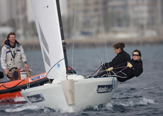 Princess Sofia Trophy practice. Photo Â© Jesus Renado/www.sailingstock.com