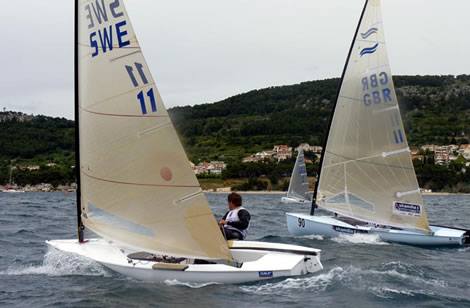 Finn European Championship Photo Robert Deaves