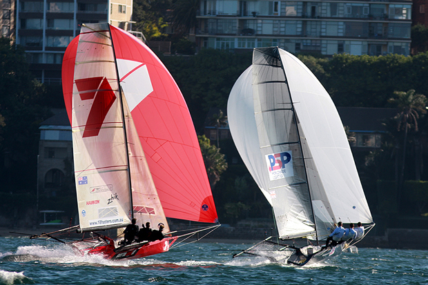 Action at the JJ Giltinan Championship