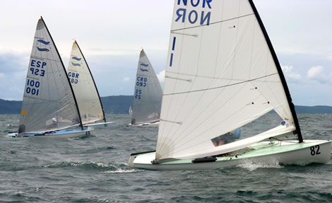 Finn European Championship Photo Robert Deaves