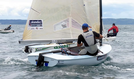 Finn European Championship Photo Robert Deaves