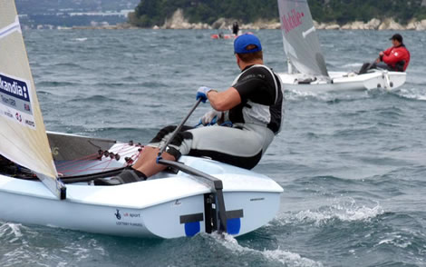 Finn European Championship Photo Robert Deaves