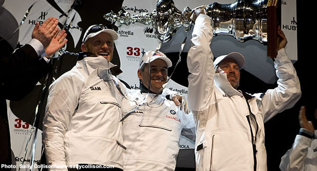 BMW Oracle Racing win 33rd America's Cup