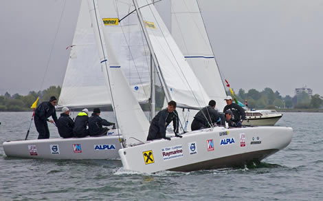 EUROSAF European Match Race Championship Photo Daniel Forster/www.yachtphoto.com
