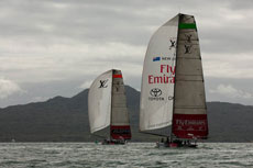 Louis Vuitton Trophy Auckland. Photo © Chris Cameron/Emirates Team NZ