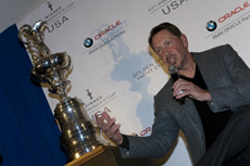 America's Cup goes to San Fran. Photo Â© Gilles Martin-Raget/BMW Oracle Racing