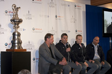 America's Cup goes to San Fran. Photo Â© Gilles Martin-Raget/BMW Oracle Racing
