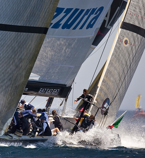 Louis Vuitton Trophy La Maddalena. Photo Stefano Gattini/Azzurra