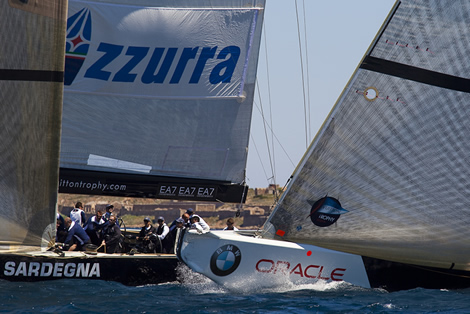 Louis Vuitton Trophy La Maddalena. Photo Stefano Gattini/Azzurra