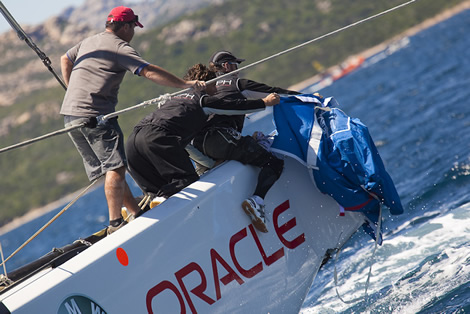 Louis Vuitton Trophy La Maddalena. Photo Stefano Gattini/Azzurra