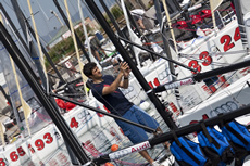 Audi Melges 20s in Scarlino. Photo Luca ButtÃ²/Bplan