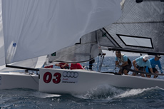 Audi Melges 20s in Scarlino. Photo Luca ButtÃ²/Bplan