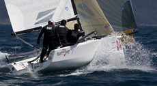 Audi Melges 20s in Scarlino. Photo Luca ButtÃ²/Bplan