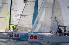 Audi Melges 20s in Scarlino. Photo Luca ButtÃ²/Bplan