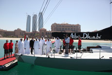 Volvo Ocean Race - Abu Dhabi announcement. Photo Â© Mhic Chambers